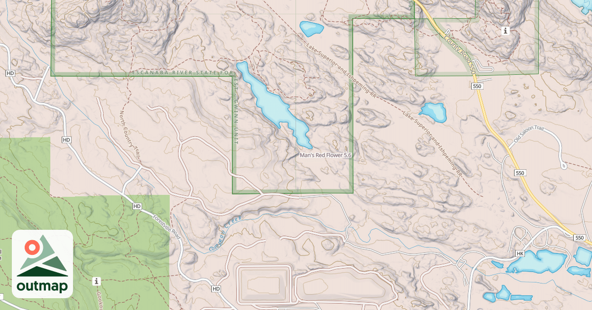Map of Man's Red Flower