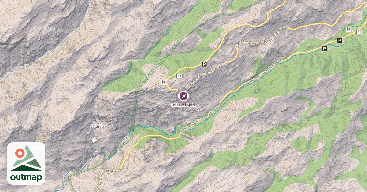 Map of Tri-Level Spire