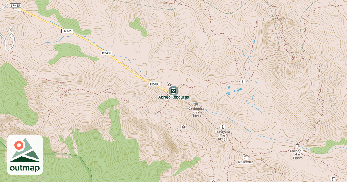 Map of Abrigo Rebouças