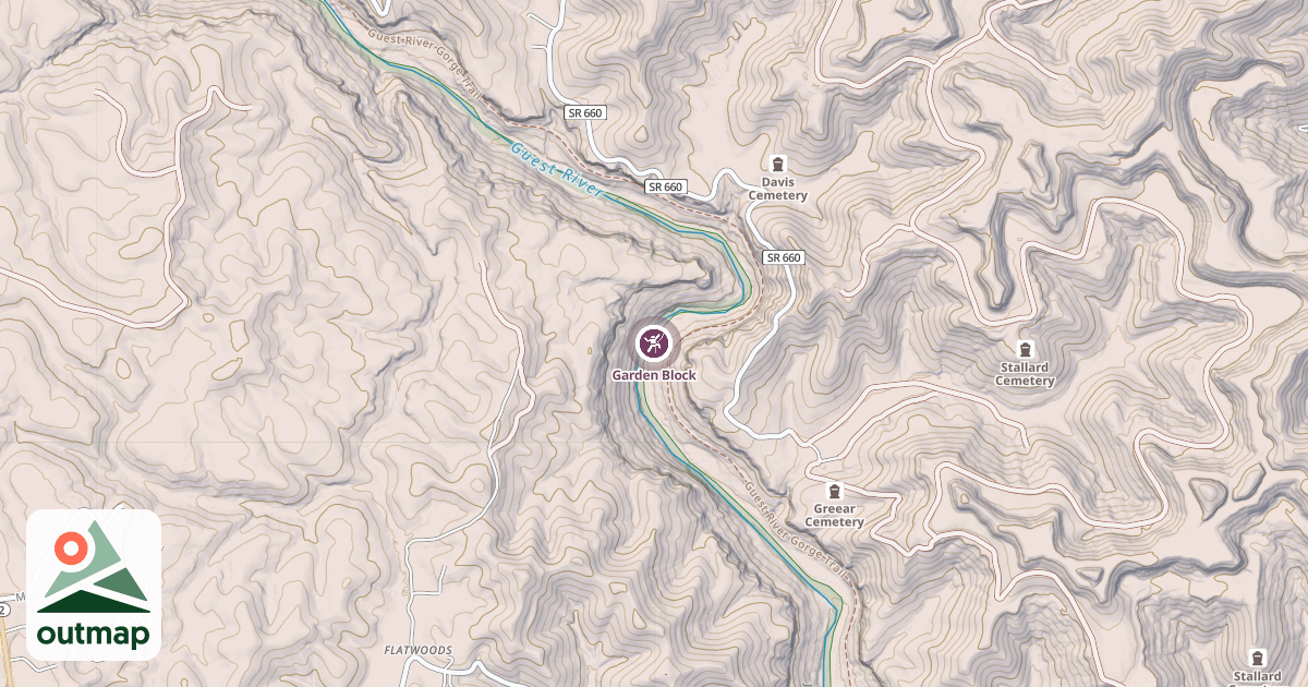 Map of Garden Block