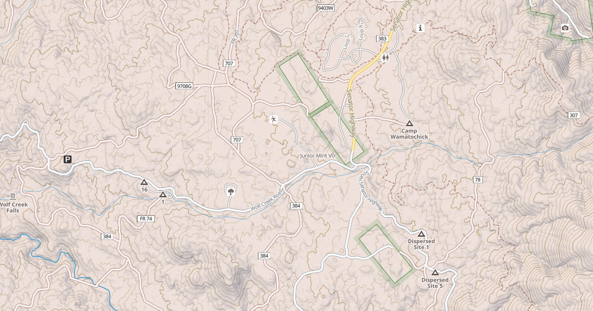 Map preview of Junior Mint