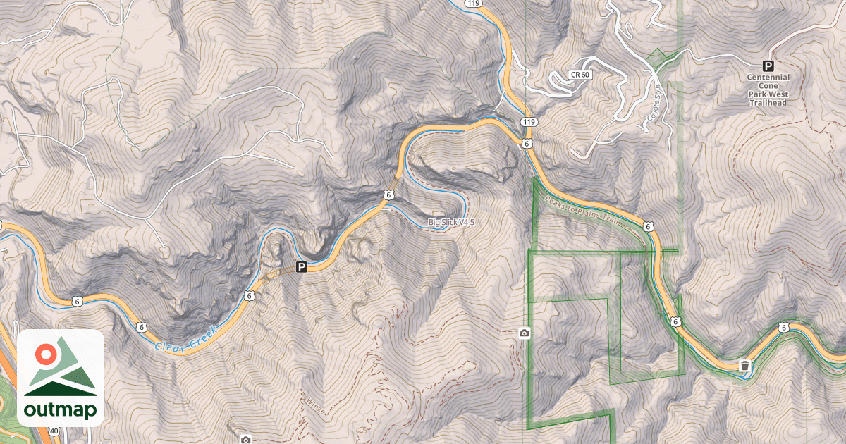 Map of Big Slick