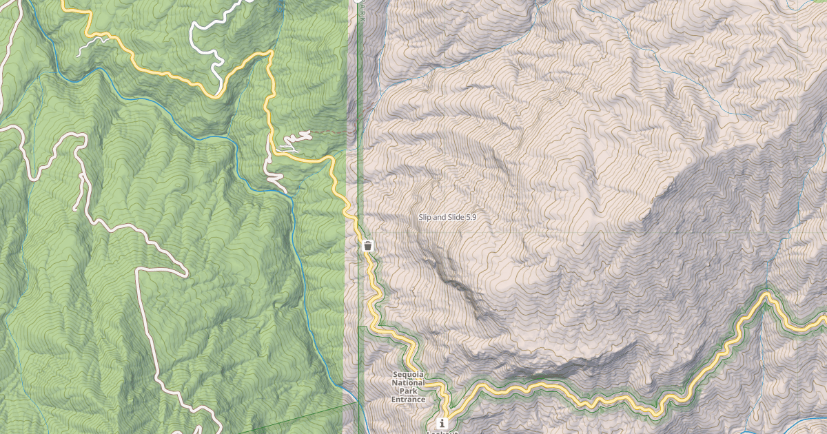 Map preview of Slip and Slide