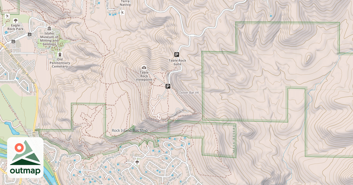Map of Oyster Bar