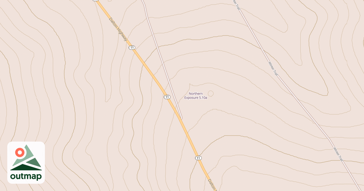 Map of Northern Exposure