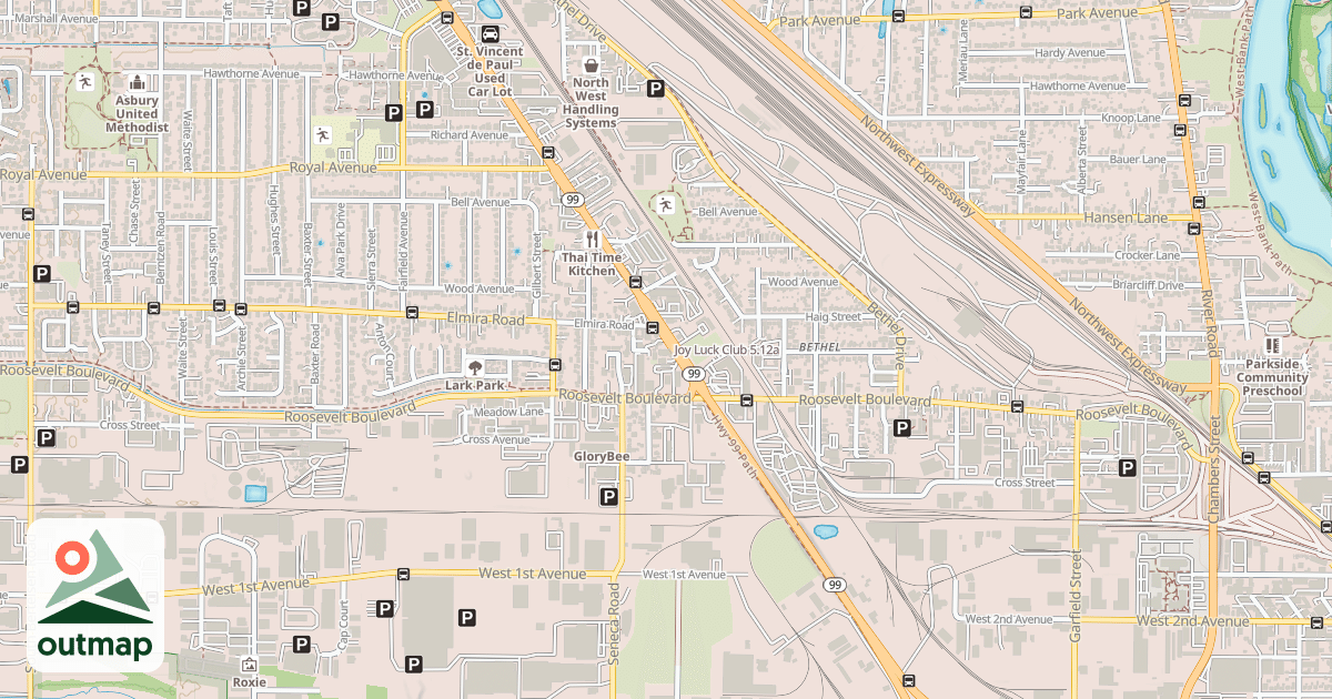 Map of Joy Luck Club