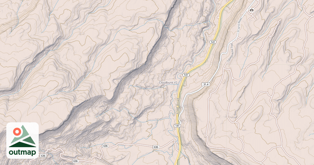 Map of Cloudburst