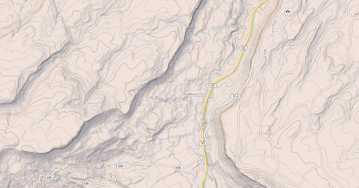 Map preview of Cloudburst