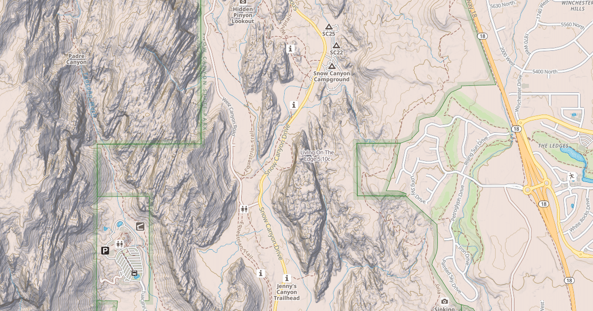Map preview of Living On The Edge