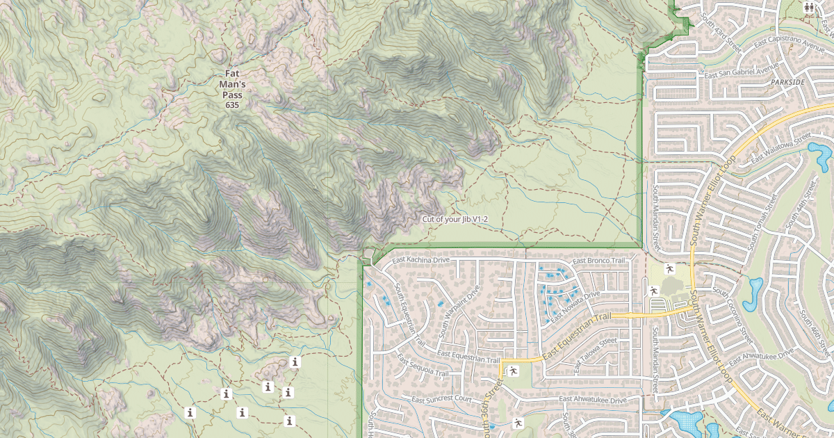 Map preview of Cut of your Jib