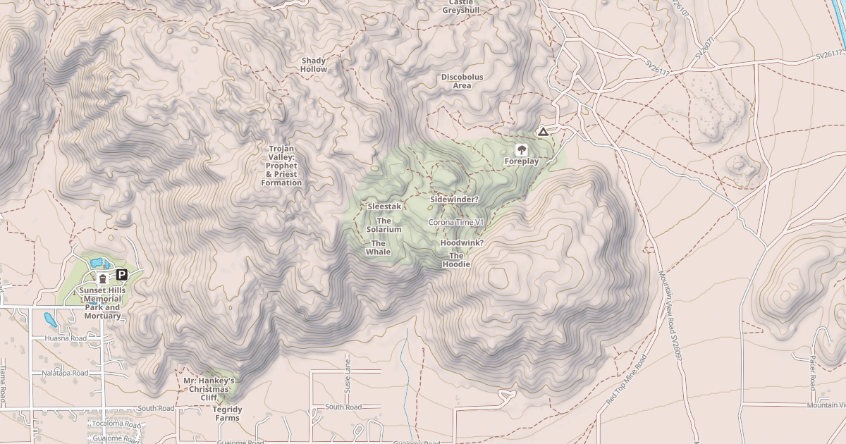 Map preview of Corona Time