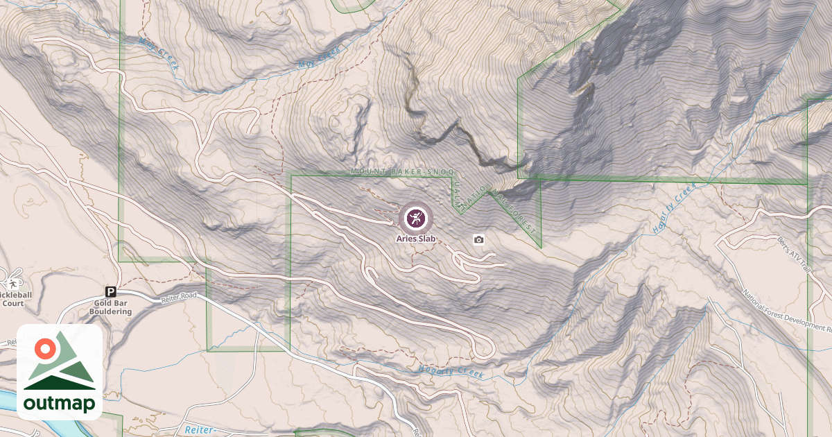 Map of Aries Slab