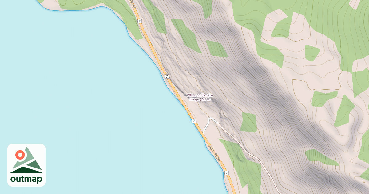Map of White on Rice (La Suegra)