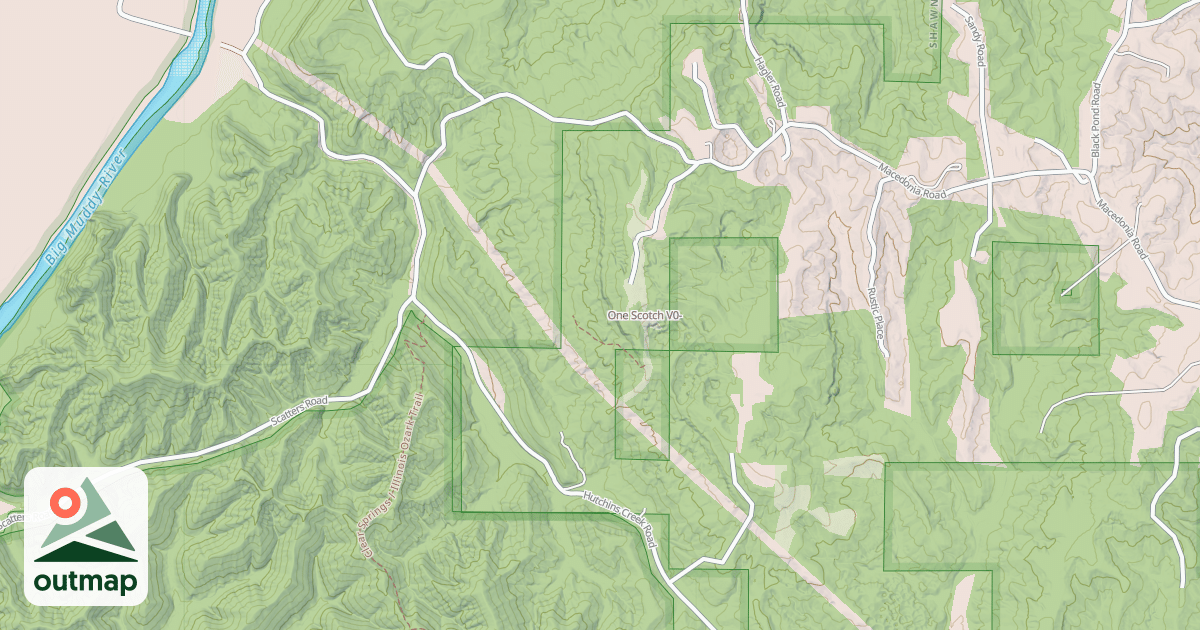 Map of One Scotch