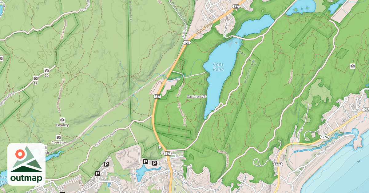 Map of Cast Iron