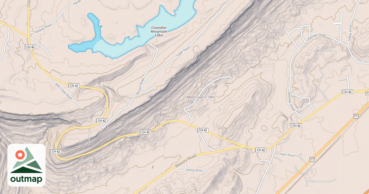 Map of Mean Lean