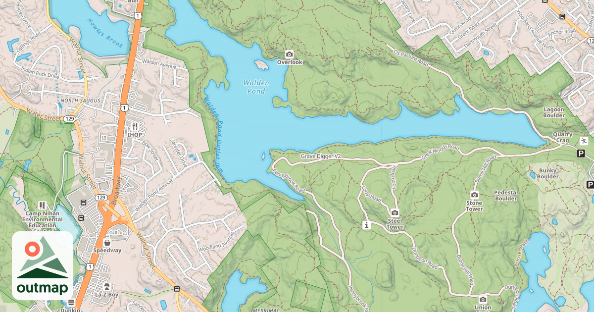 Map of Grave Digger