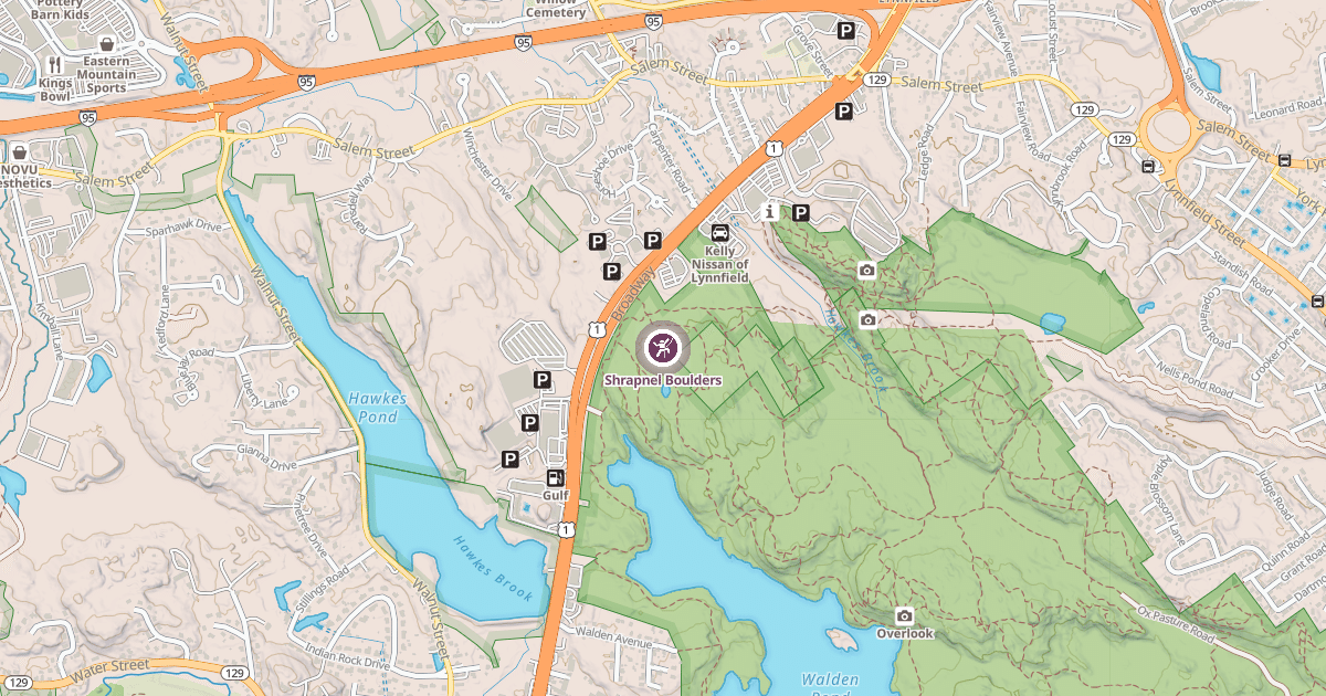 Map preview of Shrapnel Boulders