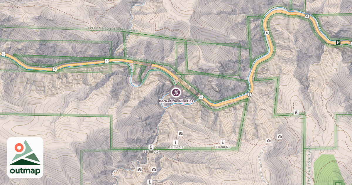Map of Back of the Nineties