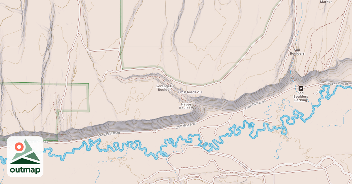 Map of Cross Roads