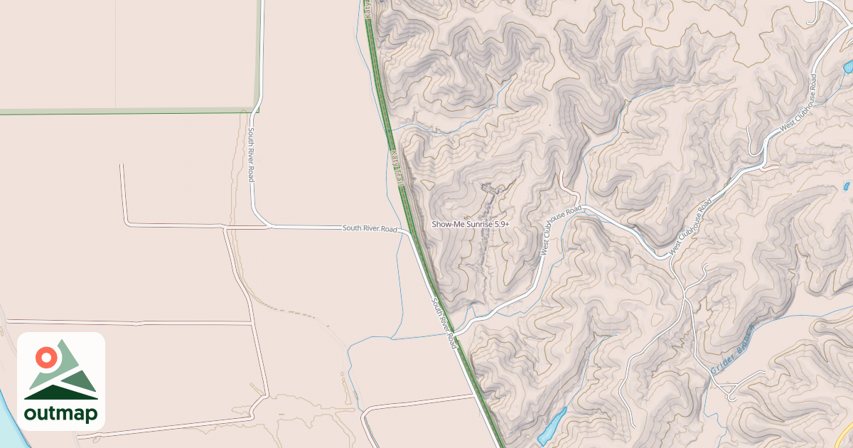Map of Show-Me Sunrise