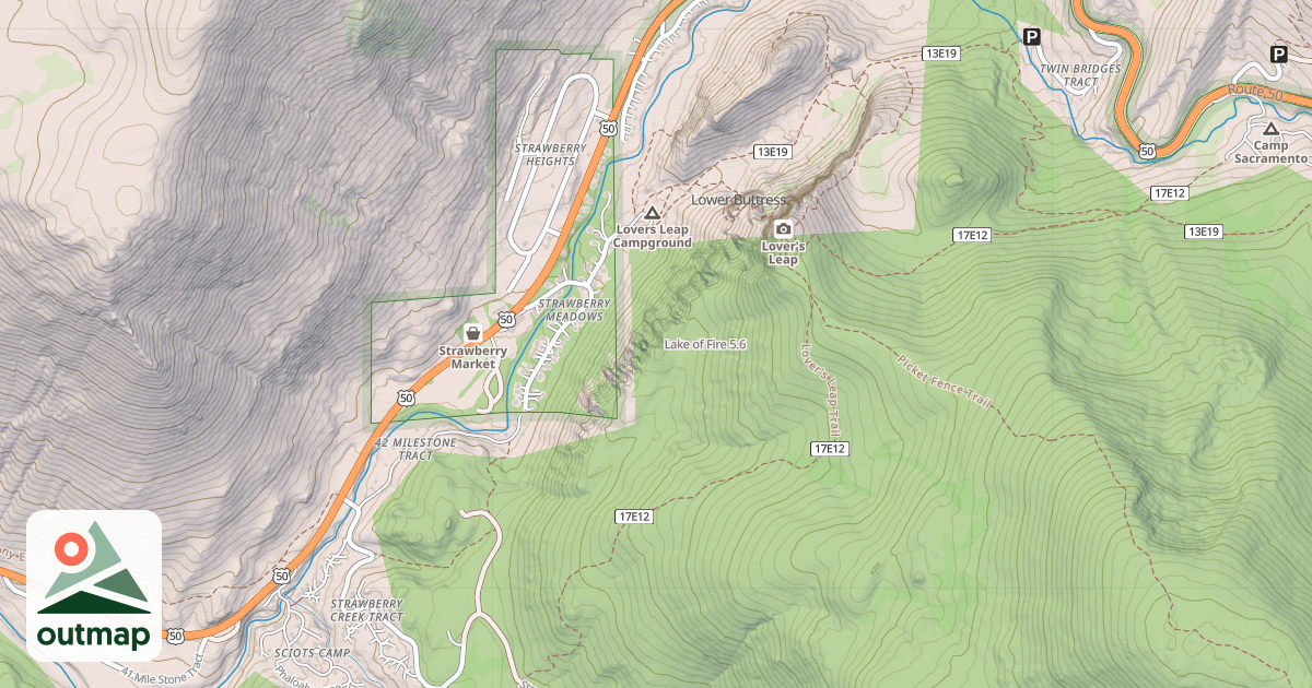 Map of Lake of Fire