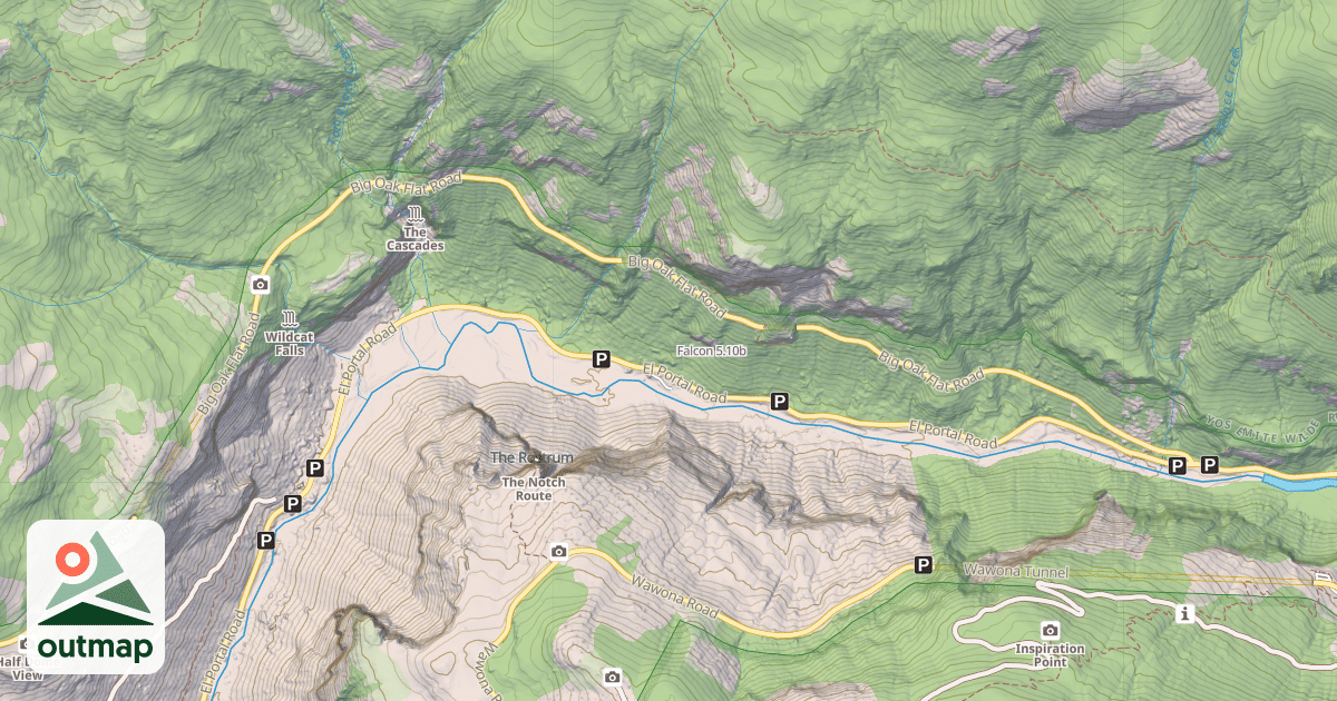 Map of Falcon