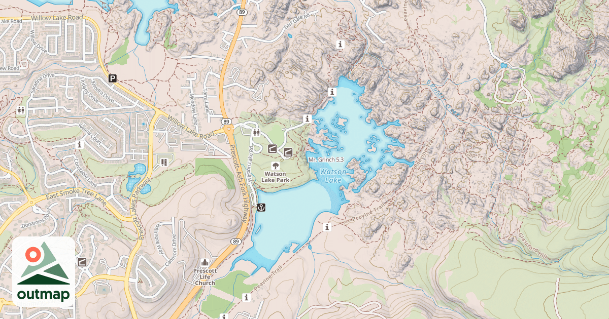 Map of Mr. Grinch