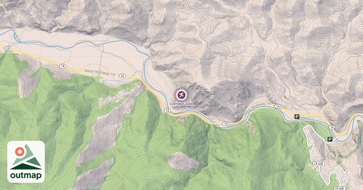 Map of Corridor Zone