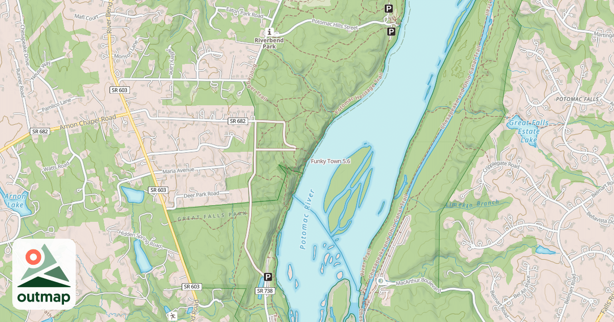 Map of Funky Town
