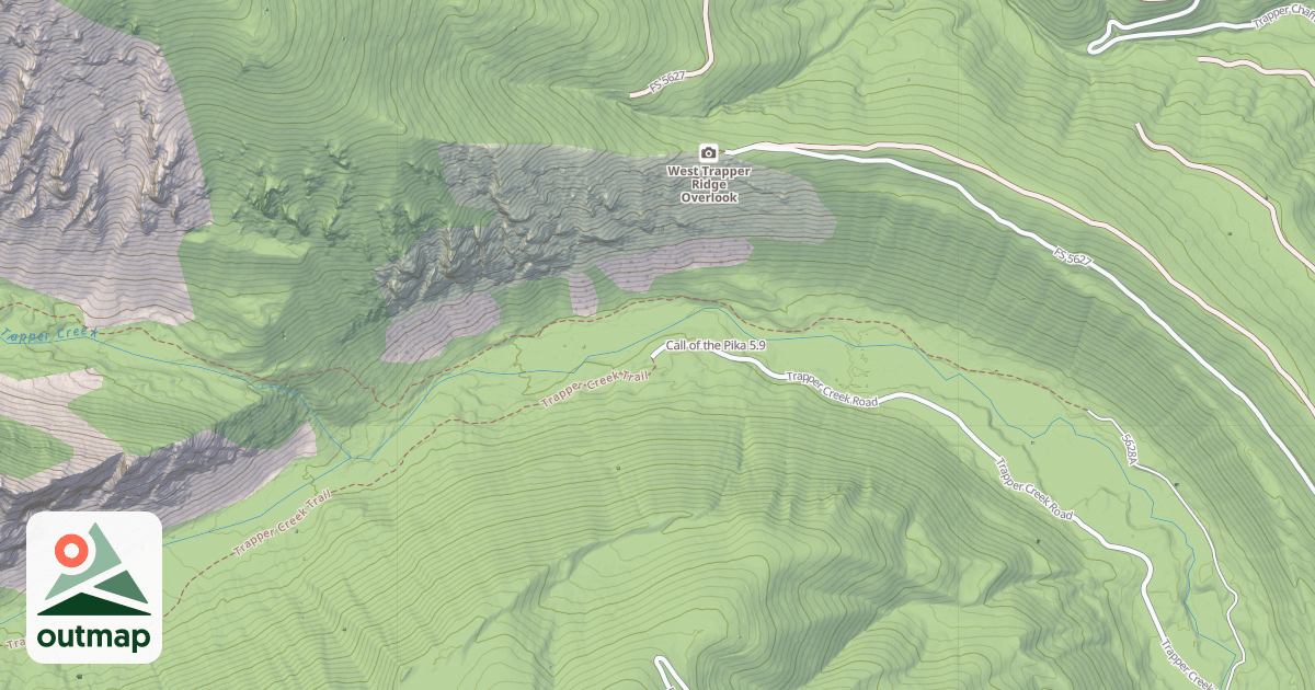 Map of Call of the Pika