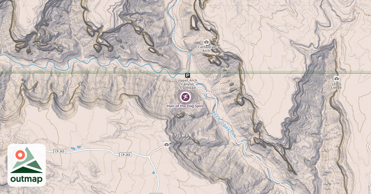 Map of Hair of the Dog Spire