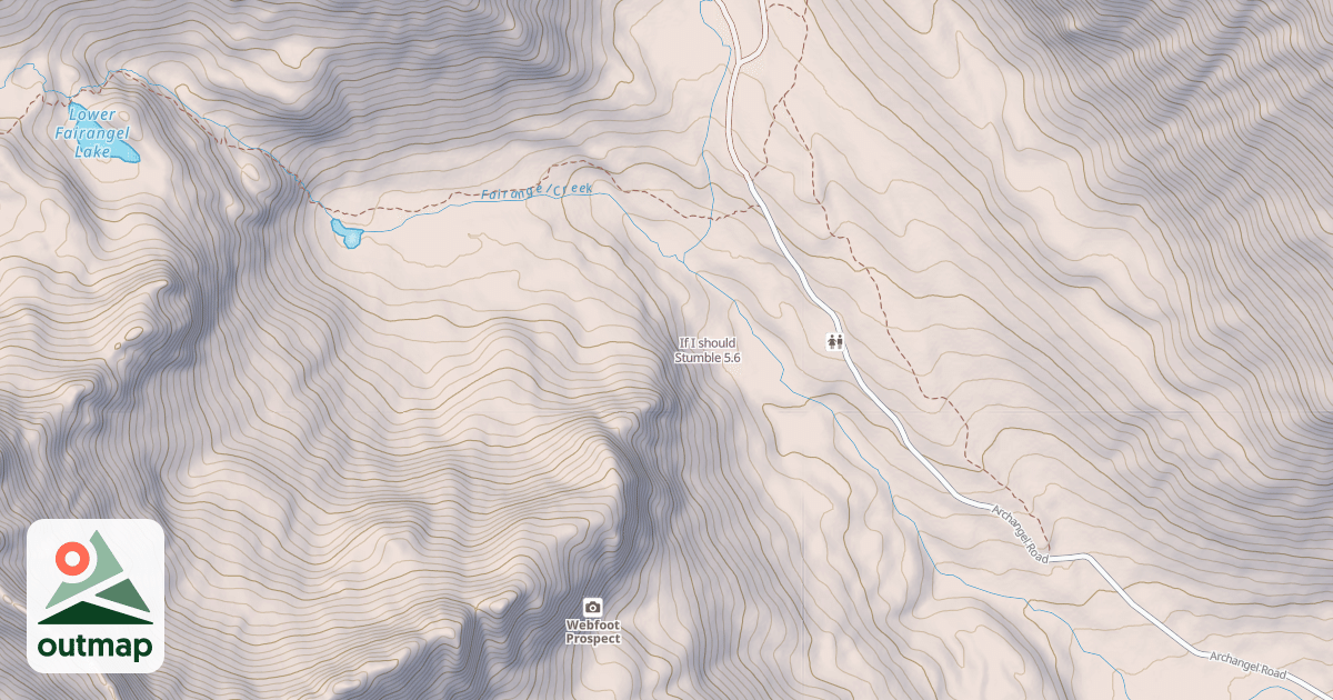 Map of If I should Stumble