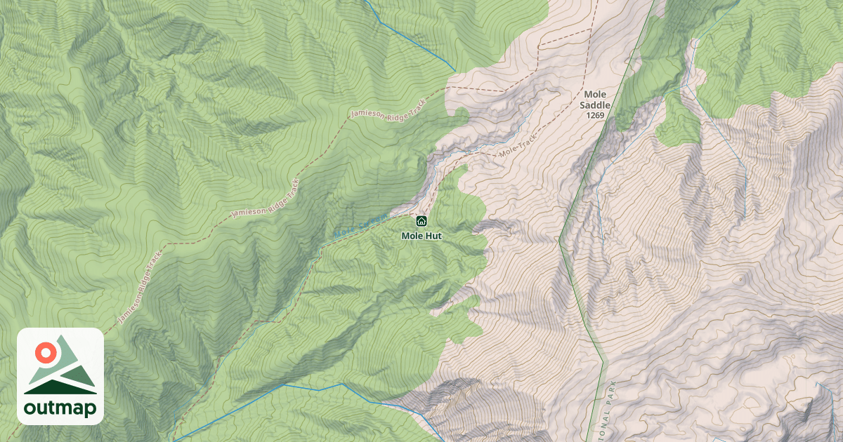 Map of Mole Hut