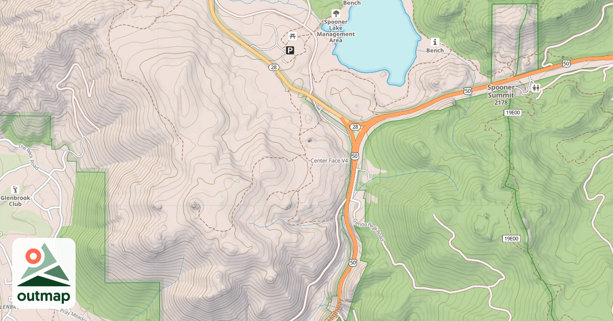 Map of Center Face