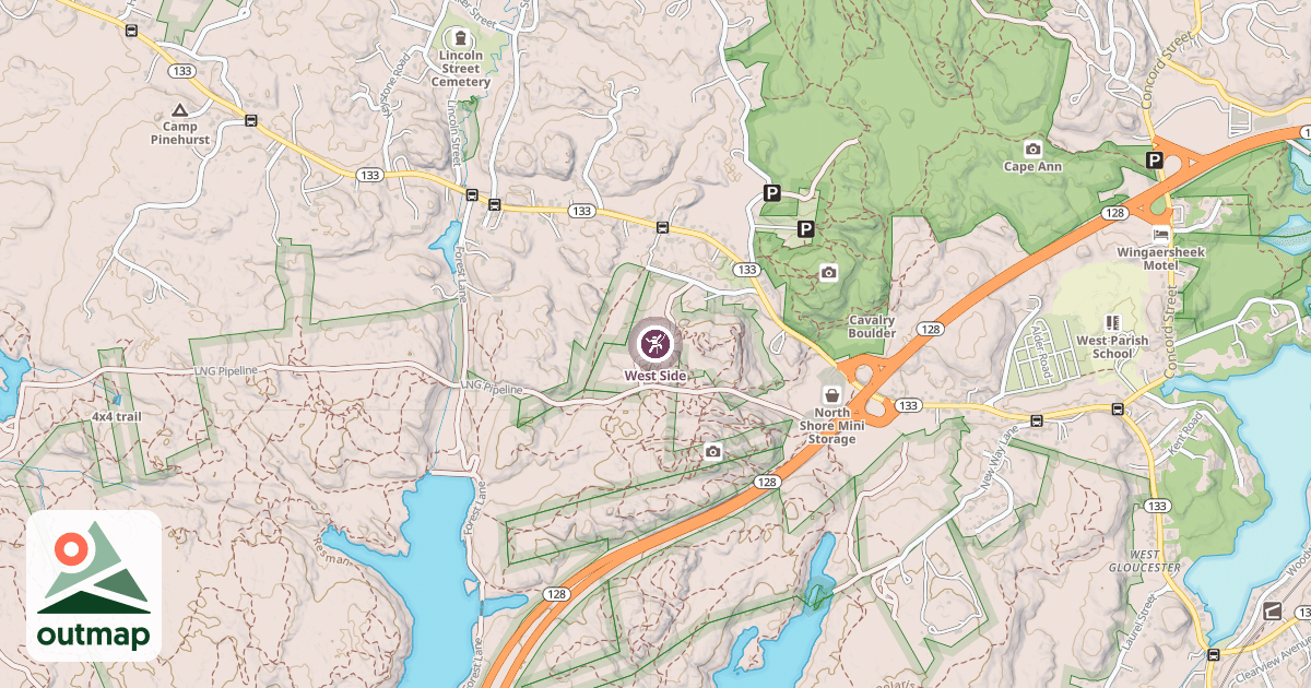 Map of West Side