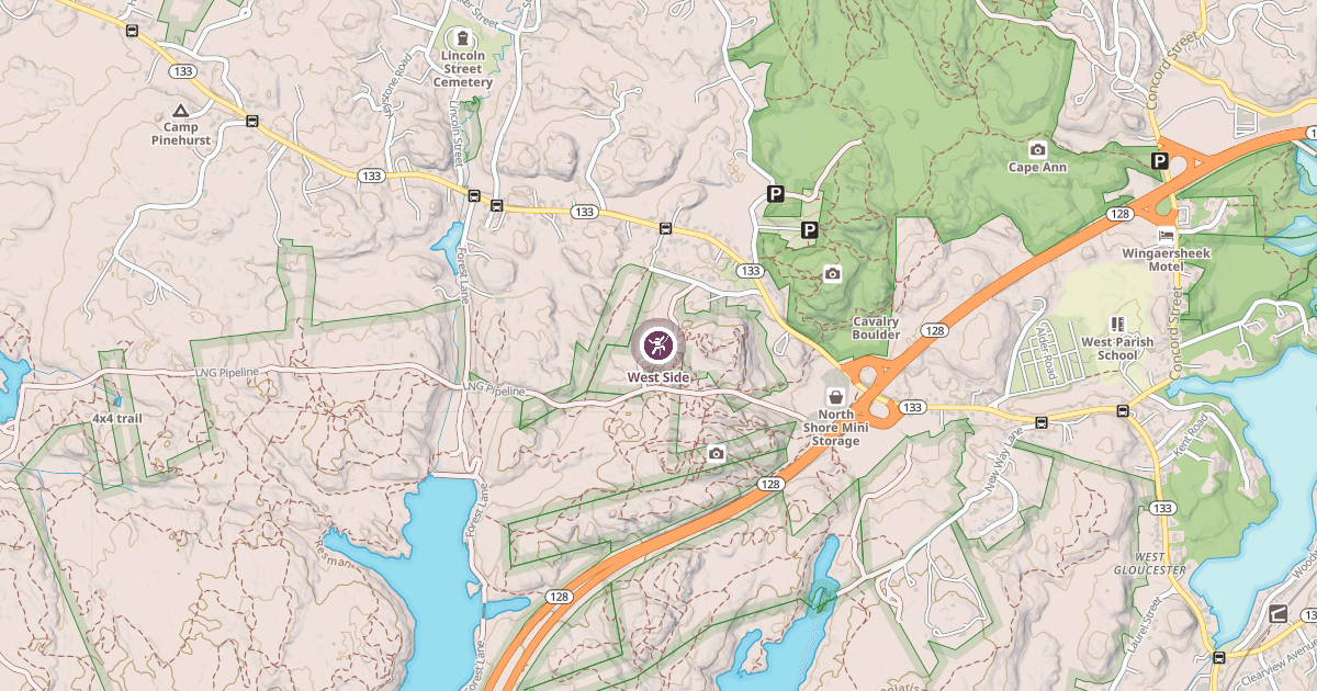 Map preview of West Side