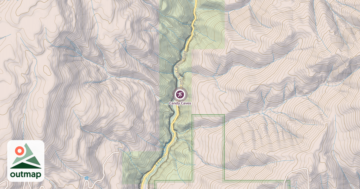 Map of Candy Caves