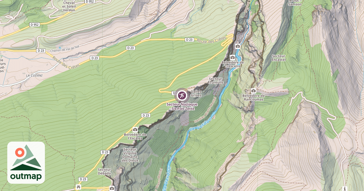 Map of Secteur Naziaque - Six Fois Zette