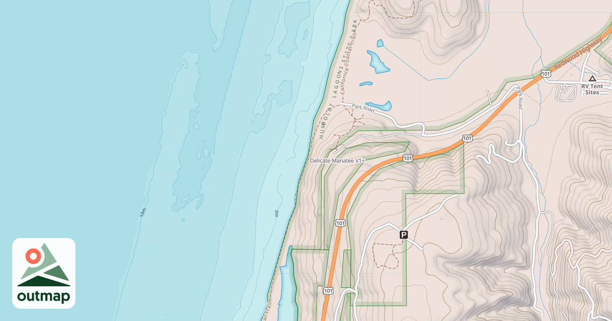 Map of Delicate Manatee