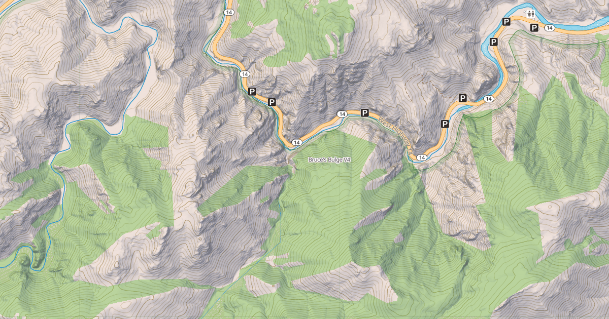 Map preview of Bruce's Bulge