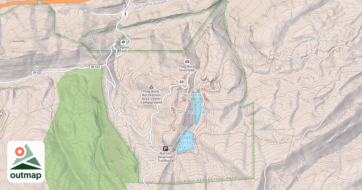 Map of Sky Light