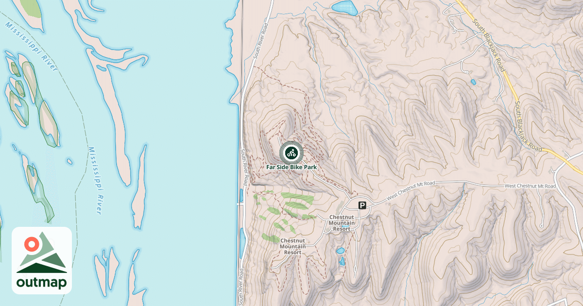 Map of Far Side Bike Park