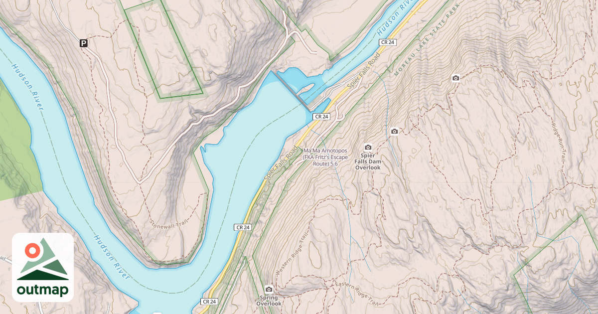 Map of Ma'Ma Amotopos (FKA Fritz's Escape Route)