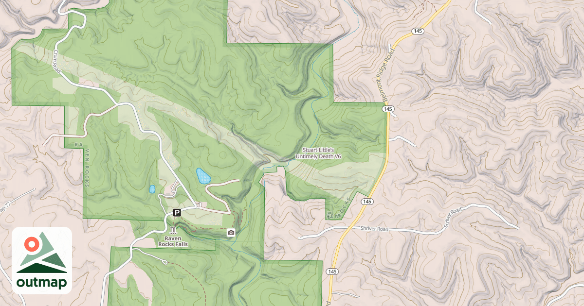 Map of Stuart Little’s Untimely Death in Belmont