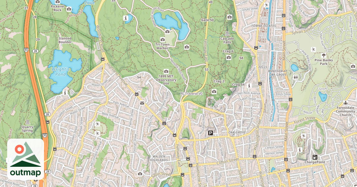 Map of RL Traverse