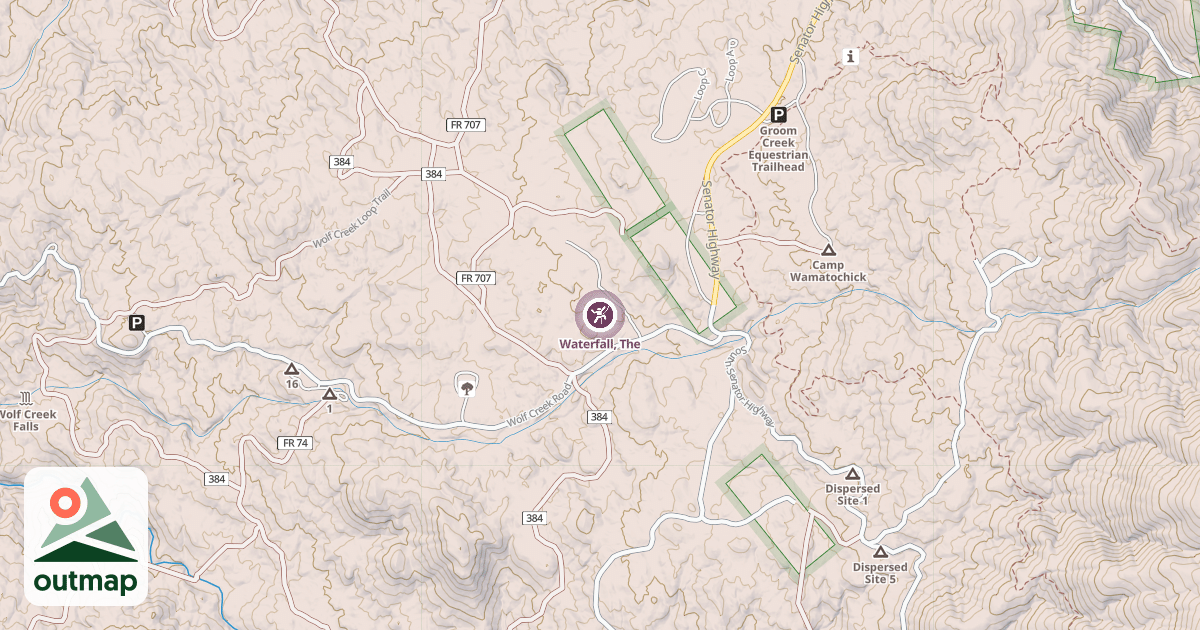 Map of Waterfall, The