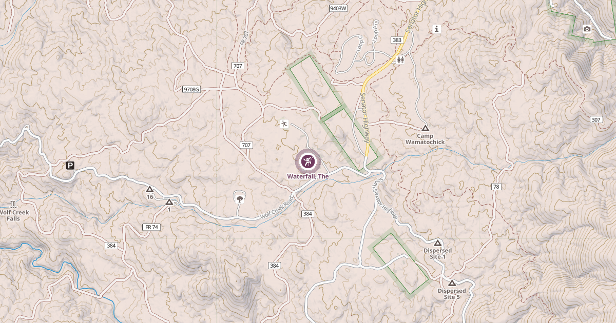 Map preview of Waterfall, The