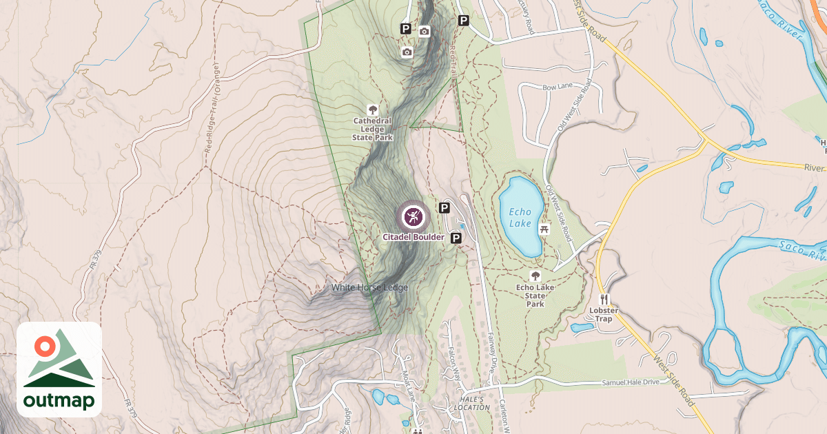 Map of Citadel Boulder