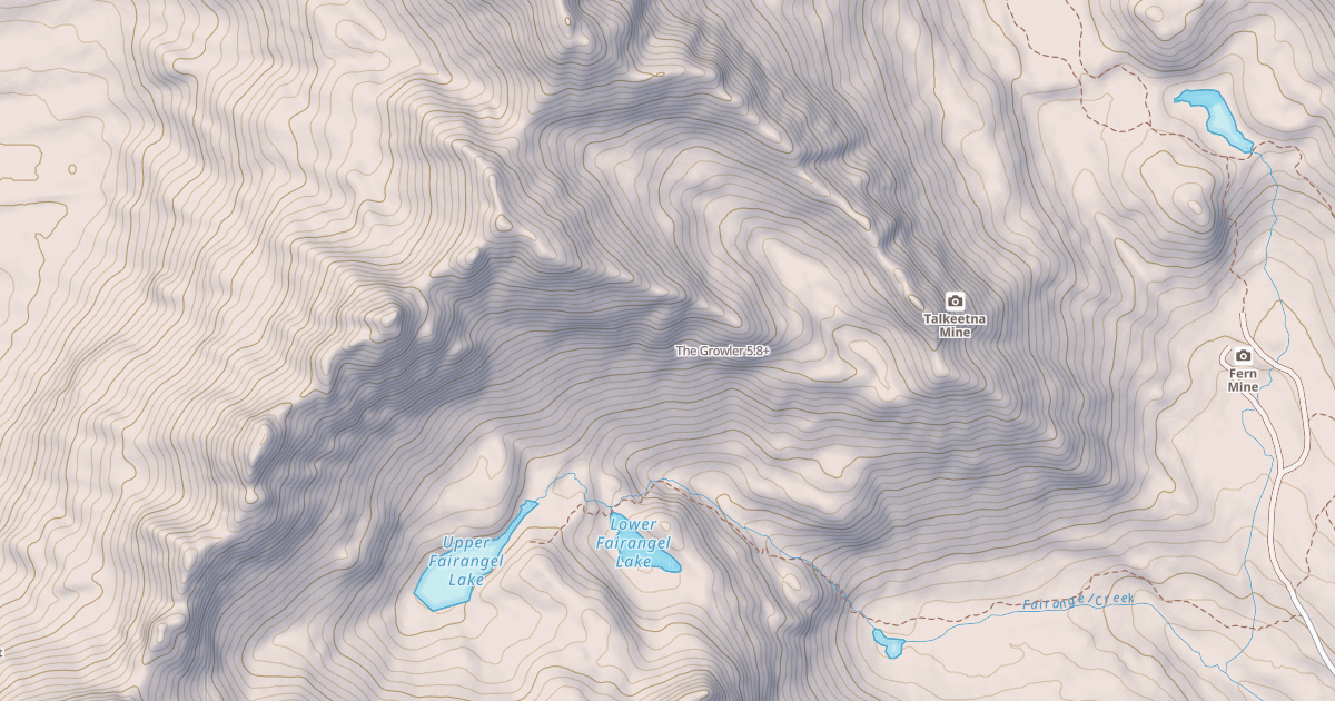 Map preview of The Growler